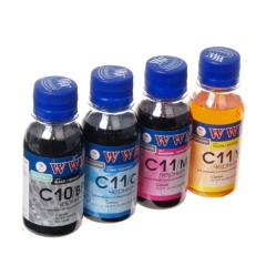 Купить комплект чернил WWM для CANON PG510BP/CL511C/M/Y C10/11SET (4*100 г) 