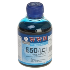 Купить чернила WWM для EPSON Stylus Photo Universal (Light Cyan) (200 г) E50/LC