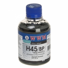 Купить чернила WWM для HP 51640A/45A/C6615D (Black Pigmented) (1100 г) H45/BP