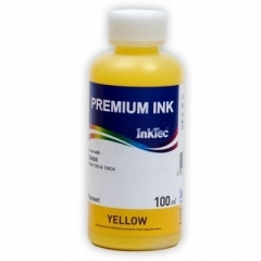 Купить чернила InkTec для принтеров (МФУ) Epson Stylus S22 / SX125 / SX130 Yellow (Желтые) (E0013-100MY) пигментные 100 мл 