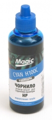 Купить чернила Magic HP Premium Cyan H100C 100мл. Купить чернила для принтера