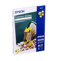 Фотобумага EPSON фото глянцевая Premium Glossy Photo Paper, 255g, A4, 50л (C13S041624). Купить фотобумагу