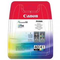 Купить картриджи CANON (Black/Color) PG-40/CL-41 (0615B043) КОМПЛЕКТ