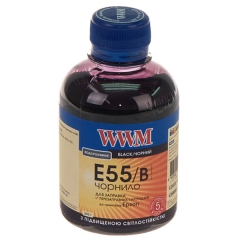 Купить чернила WWM для Epson Stylus Photo R800/R1800 200г Black (E55/B)