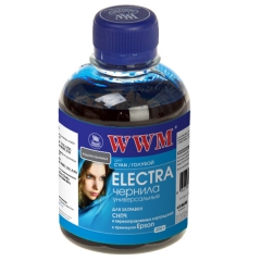 Купить чернила WWM ELECTRA для Epson 200г Cyan (Артикул: EU/C)