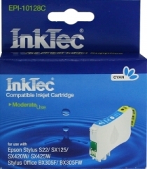 Купить картридж InkTec для Epson EPI-10128C, аналог T1282 Cyan